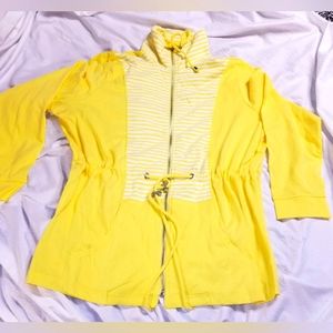 Nwot nautical zip up light jacket labeled lp